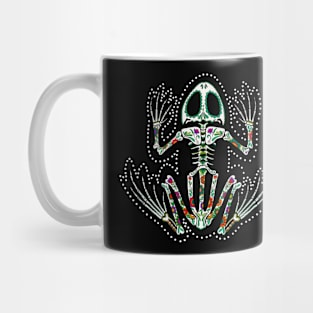 Day of the Dead Frog Mug